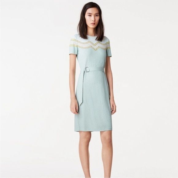 Tory Burch Dresses & Skirts - Tory Burch Kari Jersey Dress in Teal Shore Sarno Size XS